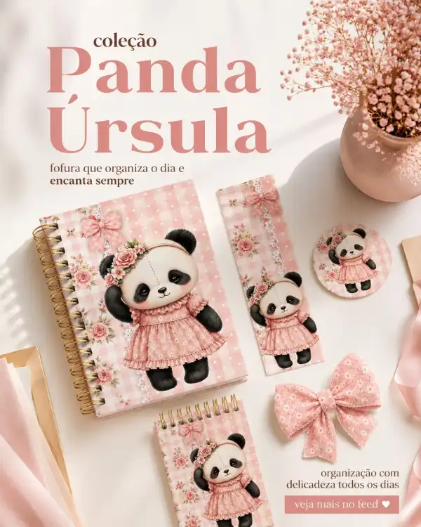 Colecao-Panda-Ursula Coleçao Panda Úrsula - Imagem 1