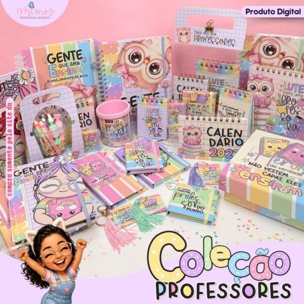 Colecao-Professores-2026- Coleção Encadernação Professores 2027 - Imagem 1