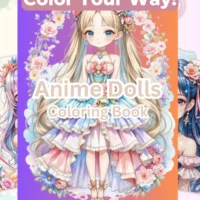 Coloring Books Anime Dolls