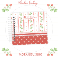 Combo Livro do Bebe e Caderneta de Saude 06 Moranguinho