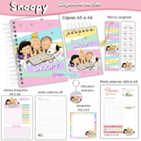 Encadernção Snoopy