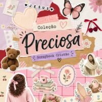 Encadernação Mimos Elementos Coleção Preciosa