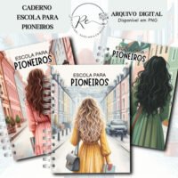 Kit Digital Caderno Escola para Pioneiros Feminino