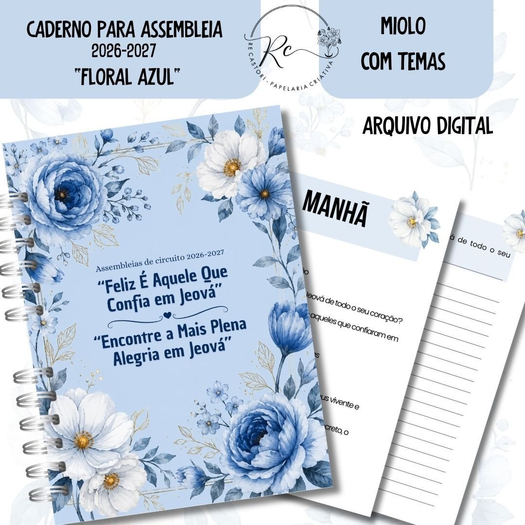 Kit-Digital-Miolo-Neutro-Assembleia-de-Circuito-2026-2027-Floral-Azul-Com-Temas Kit Digital Miolo Neutro Assembléia de Circuito Floral Azul com Temas - Imagem 1