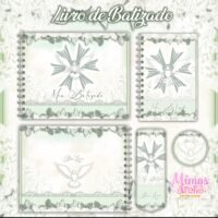 Livro Batizado Verde