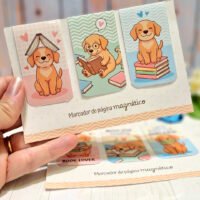 Marcadores de Página Magnéticos Cachorrinhos