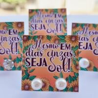 PDF Card Brinco Mesmo em Dias Cinzas, Seja Sol