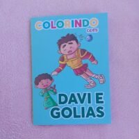 PDF Livro Davi e Golias para Colorir