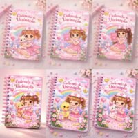 Pack Capas Cadernetas Fofinhas