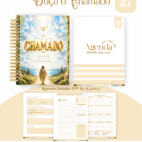 Pack Encadernação , Agenda, Planner, Calendário 64) Ouça O Chamado