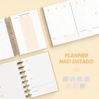 Planner Não Datado A5