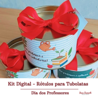 Rótulo para Tubolata Dia dos Professores Cultivar 2
