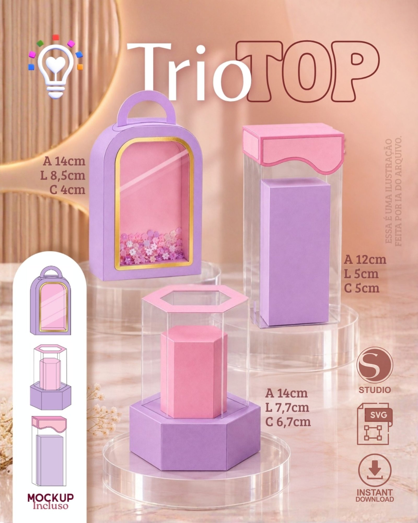 Trio-Top-Mockups Trio Top Mockups - Imagem 1