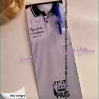 Card Caneta Camisa Polo Dia dos Pais