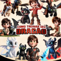 Kit Digital Como Treinar O Seu Dragão
