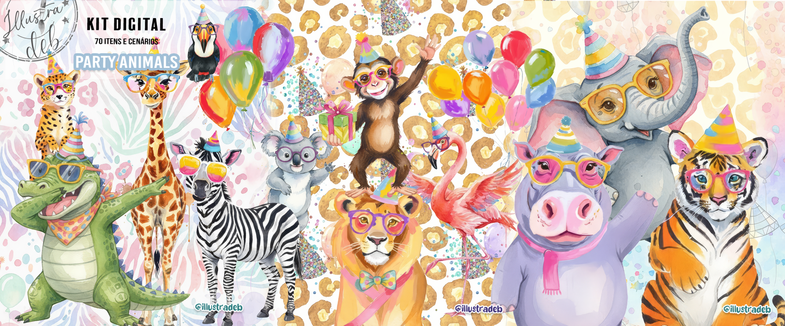 kit-digital-Party-Animals Kit Digital Party Animals - Imagem 1