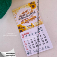 Porta Mini Calendario Setembro Amarelo