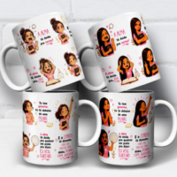 Artes para Caneca A Alma Tá Doida Pra Surtar Sublimação