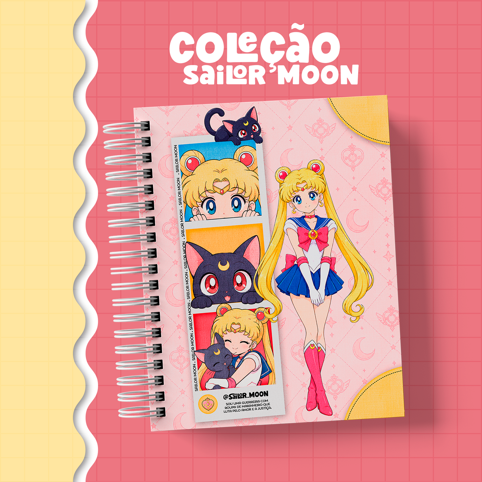 AGENDA-Minizinha-surpresa-Sailor-Moon Agenda Minizinha Surpresa Sailor Moon - Imagem 1