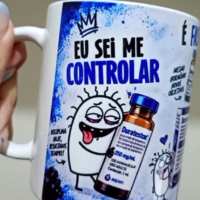 Arte Caneca Eu Sei Me Controlar É Fase Durateston