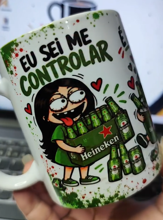 ARTE-CANECA-Eu-sei-me-controlar-heineken-1 Arte Caneca Eu Sei Me Controlar Heineken - Imagem 1