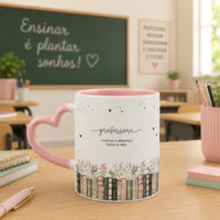 Arte para Caneca Professores