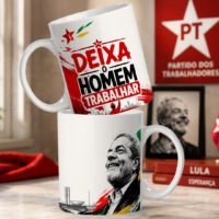 Artes para Caneca Lula