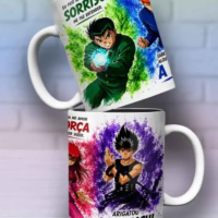 Arte para Caneca Yuyu Hakusho Eu Fico Louco – Sublimação