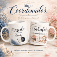 Arte para Caneca Coordenador