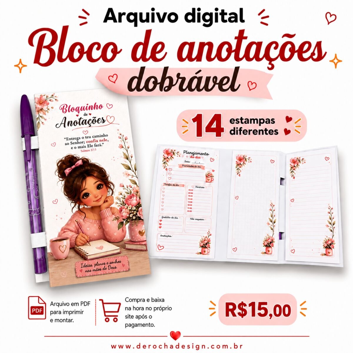 Bloco-de-anotacoes-dobravel Bloco de Anotações Dobrável - Imagem 1