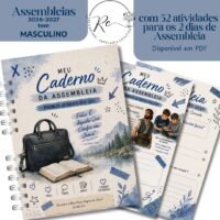 Caderno Teen Masculino para Assembleias 2027