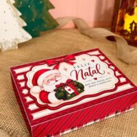 Caixa 12 Doces Natal Vermelha
