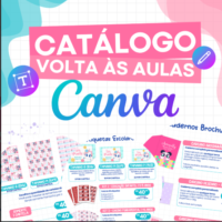 Volta às Aulas Catalogo Canva