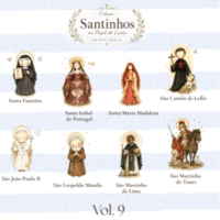 Coleção Santinhos Em Papel de Carta Santa Ideia Volume 9