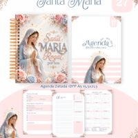 Combo Agendas Planners 78) Santa Maria