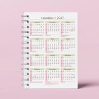 Calendario A5 27 28