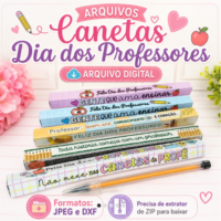 Canetas Dia dos Professores