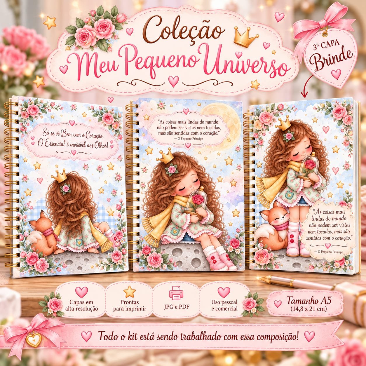 Colecao-Meu-Pequeno-Universo-O-Mundo-Fofo-1 Coleção Meu Pequeno Universo O Mundo Fofo - Imagem 1