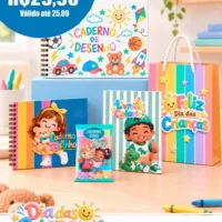 Dia das Crianças Combo Encadernação