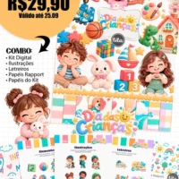 Dia das Crianças Kit Digital