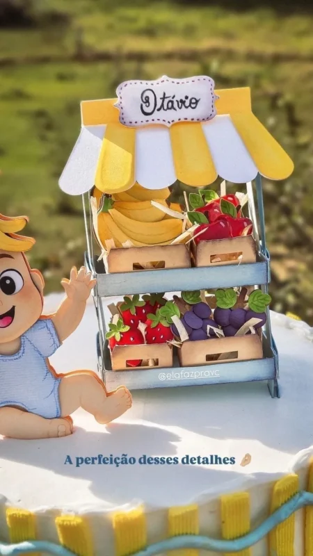 caixinha Quitanda de Frutas