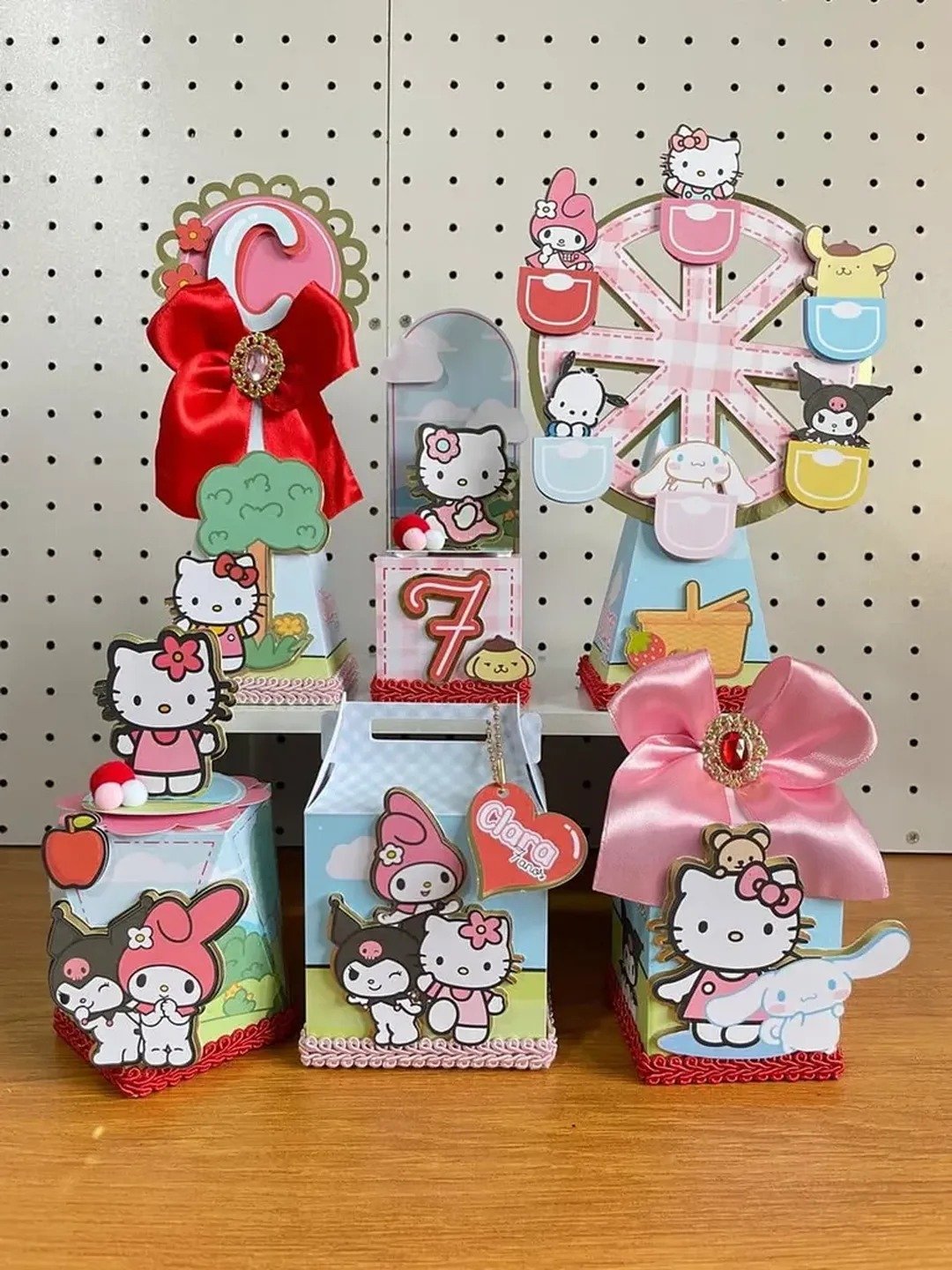 Hello-Kitty Festa Pronta Hello Kitty - Imagem 1