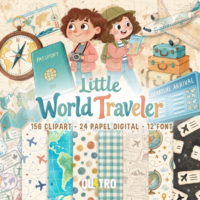 Kit Digital Little World Traveler