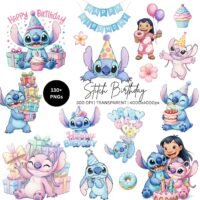 Kit Digital Stitch em Aquarela 2
