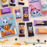Kit Printables Balinhas Halloween