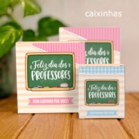 Kit Caixinhas e Bloquinhos Dia dos Professores