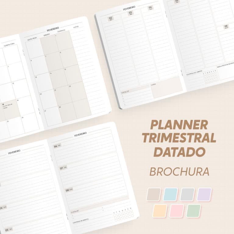 Planner-Modular-Trimestral-2027-Datado-A5-Brochura Planner Modular Trimestral Datado A5 Brochura 2027 - Imagem 1