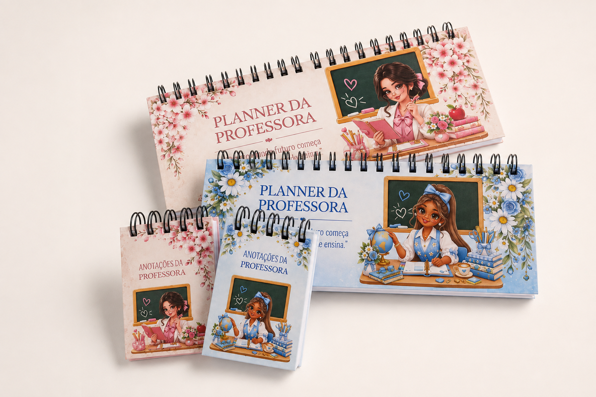 Planner-de-Mesa-Professora-2027 Planner de Mesa Professora - Imagem 1