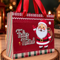 Sacola de Natal 3 Modelos