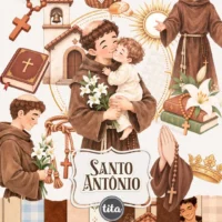 Santos Santo Antônio Ilustrações